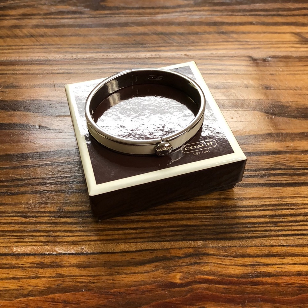 Coach Thin Snap Hinged Bangle